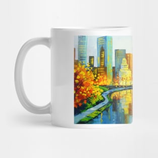 Plaza Central Park Hotel in New York Mug